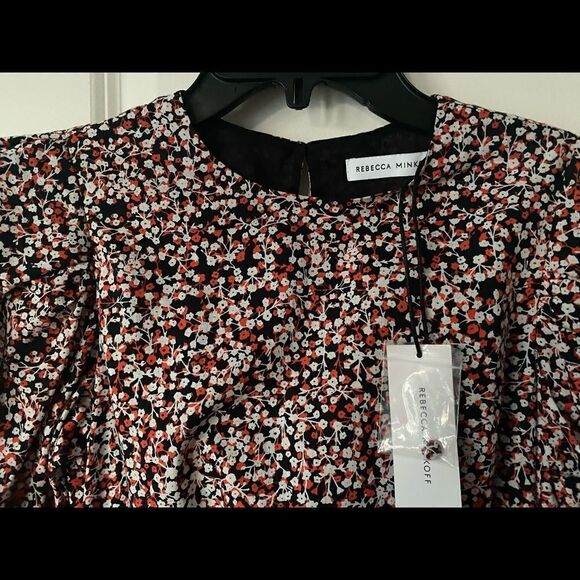 TABBY Floral Smocked Puffed Long Sleeve Dress - Picture 14 of 14